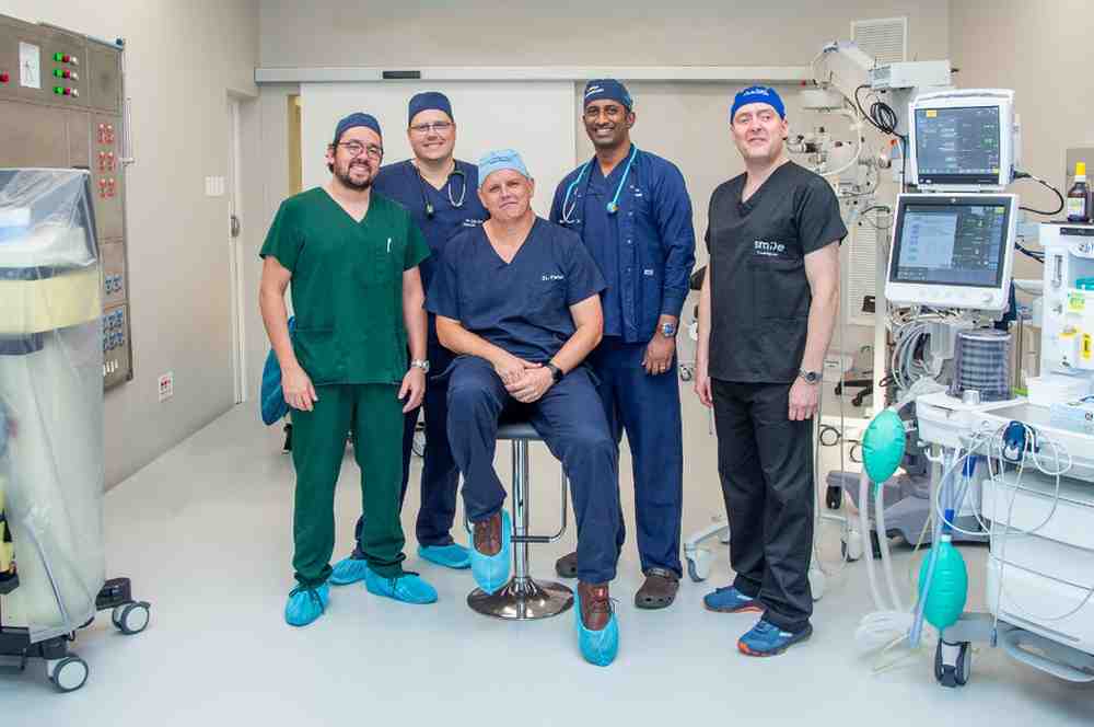 Anaesthetist providing perioperative care