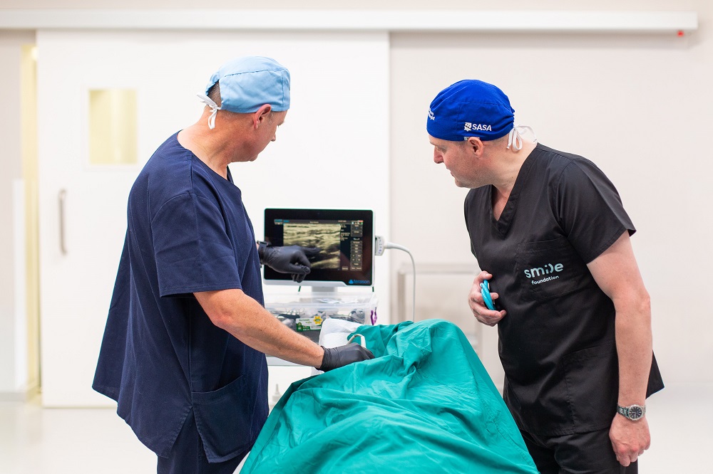 Anaesthetist providing perioperative care